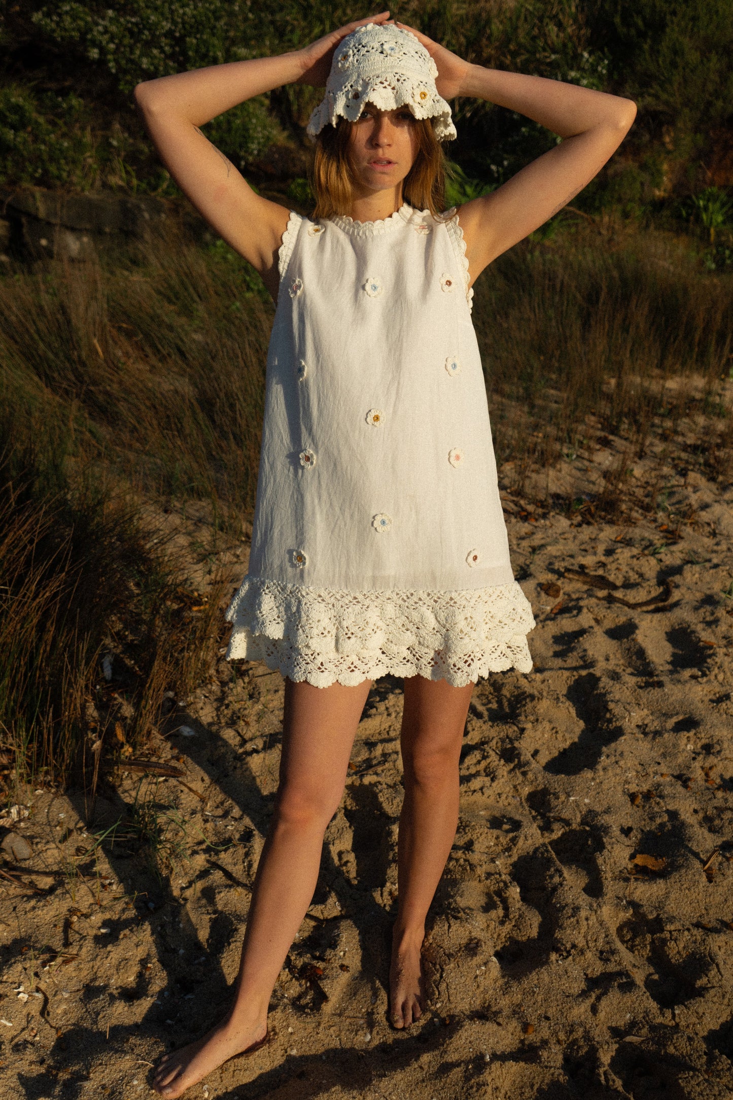Chippy Wildflower Mini Dress