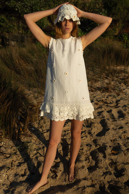 Chippy Wildflower Mini Dress